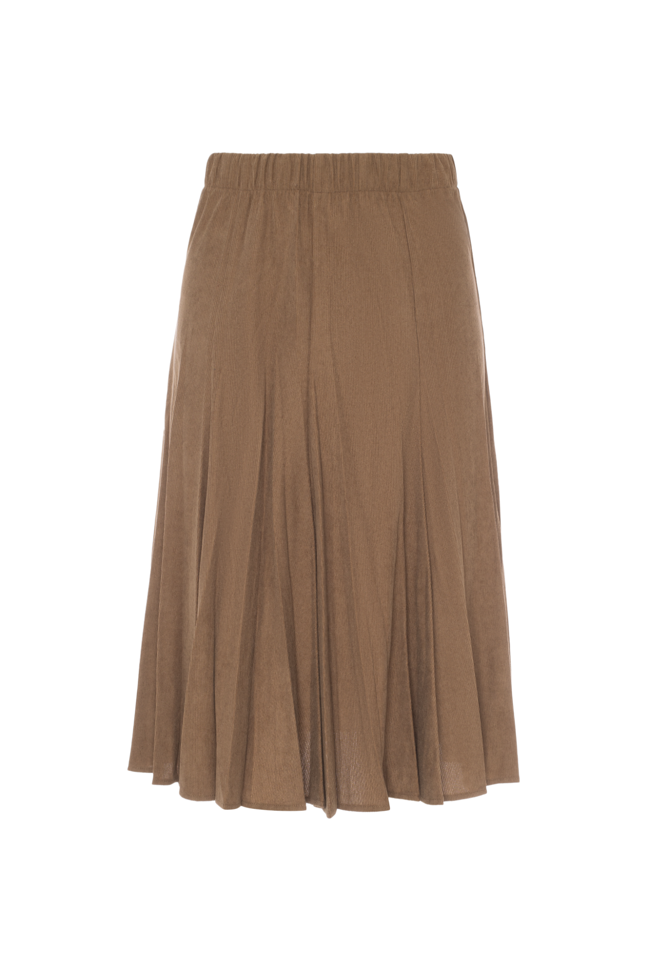 Corduroy Burst Pleated Skirt