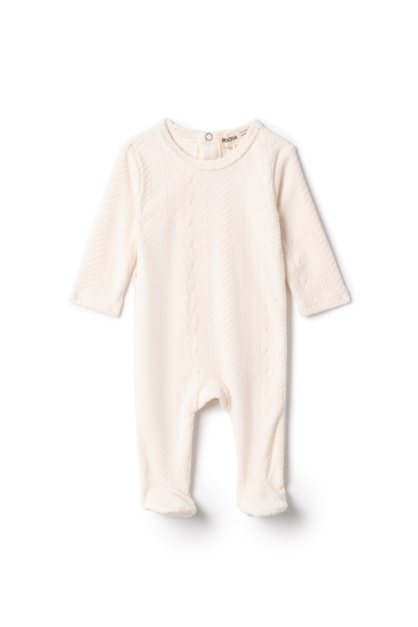 Cable Textured Onesie
