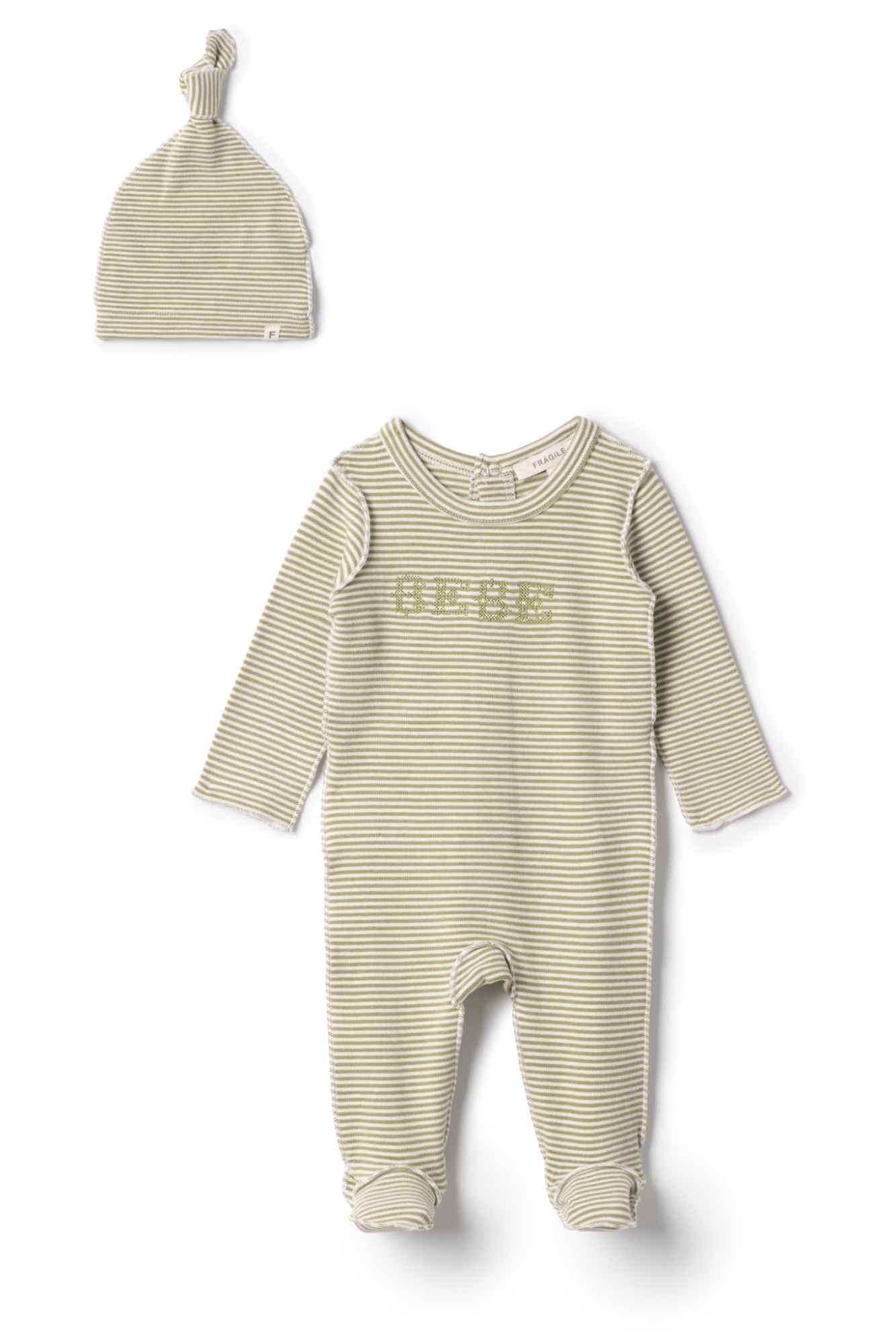 BEBE Embroidered Brushed Onesie