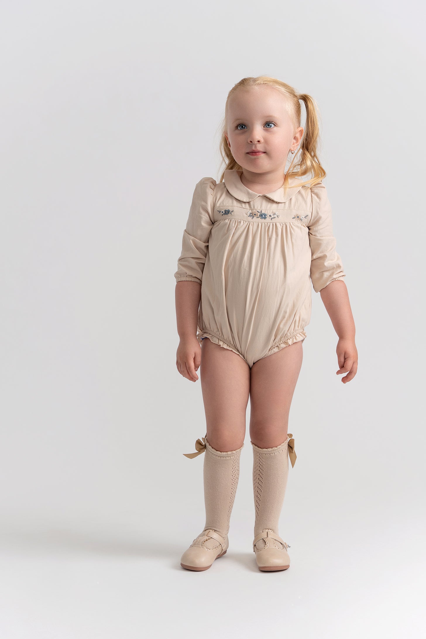 Floral Embroidered Bubble