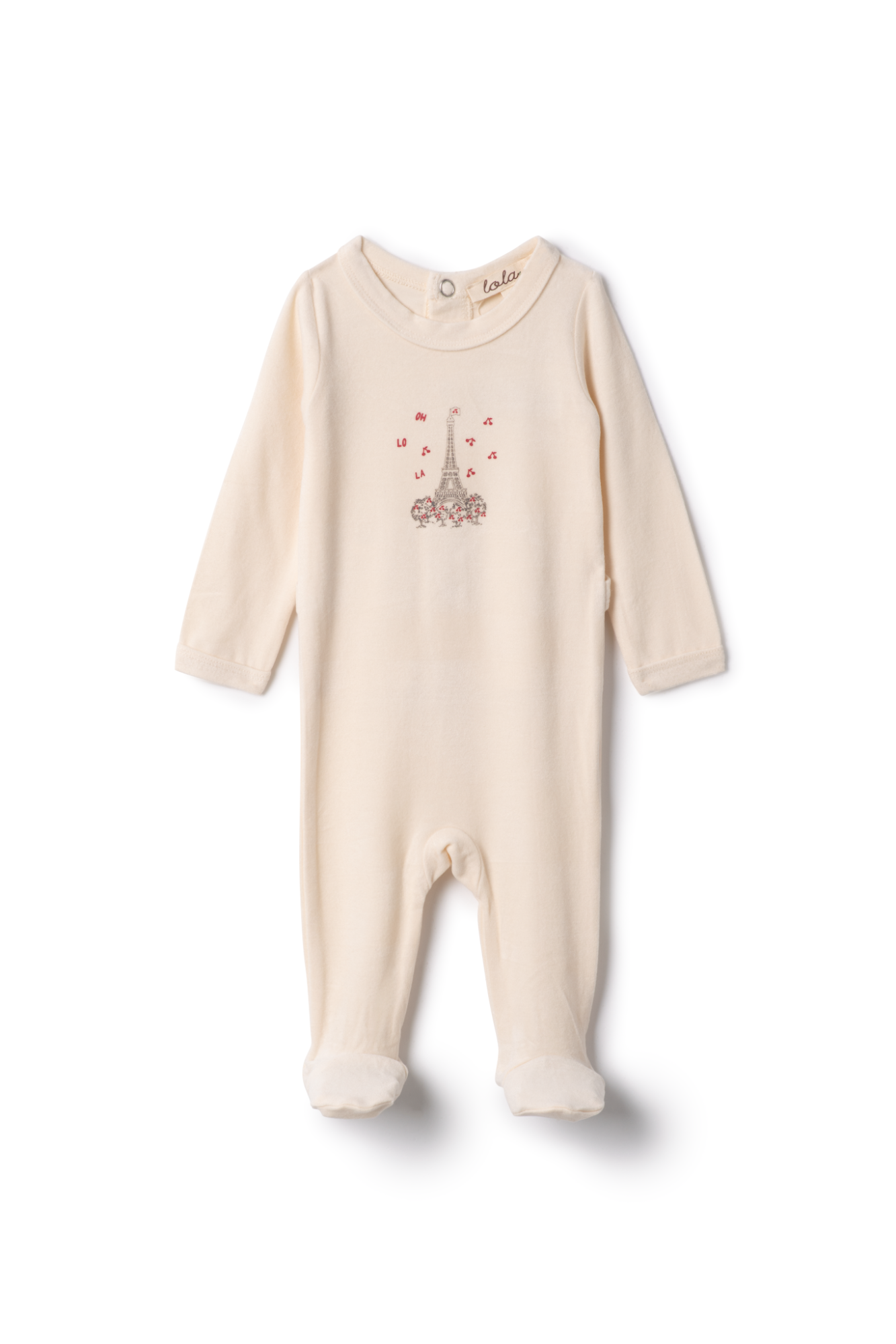 Eiffel Tower Print Onesie