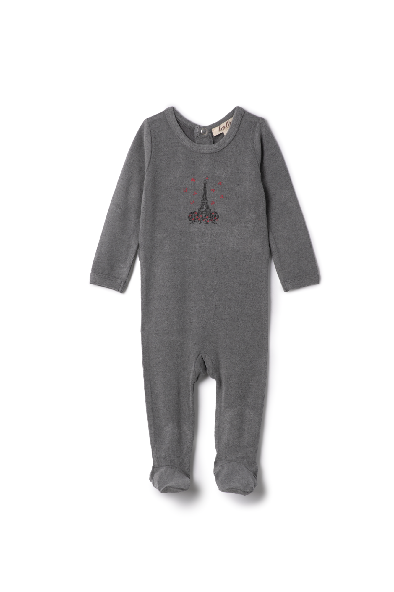 Eiffel Tower Print Onesie