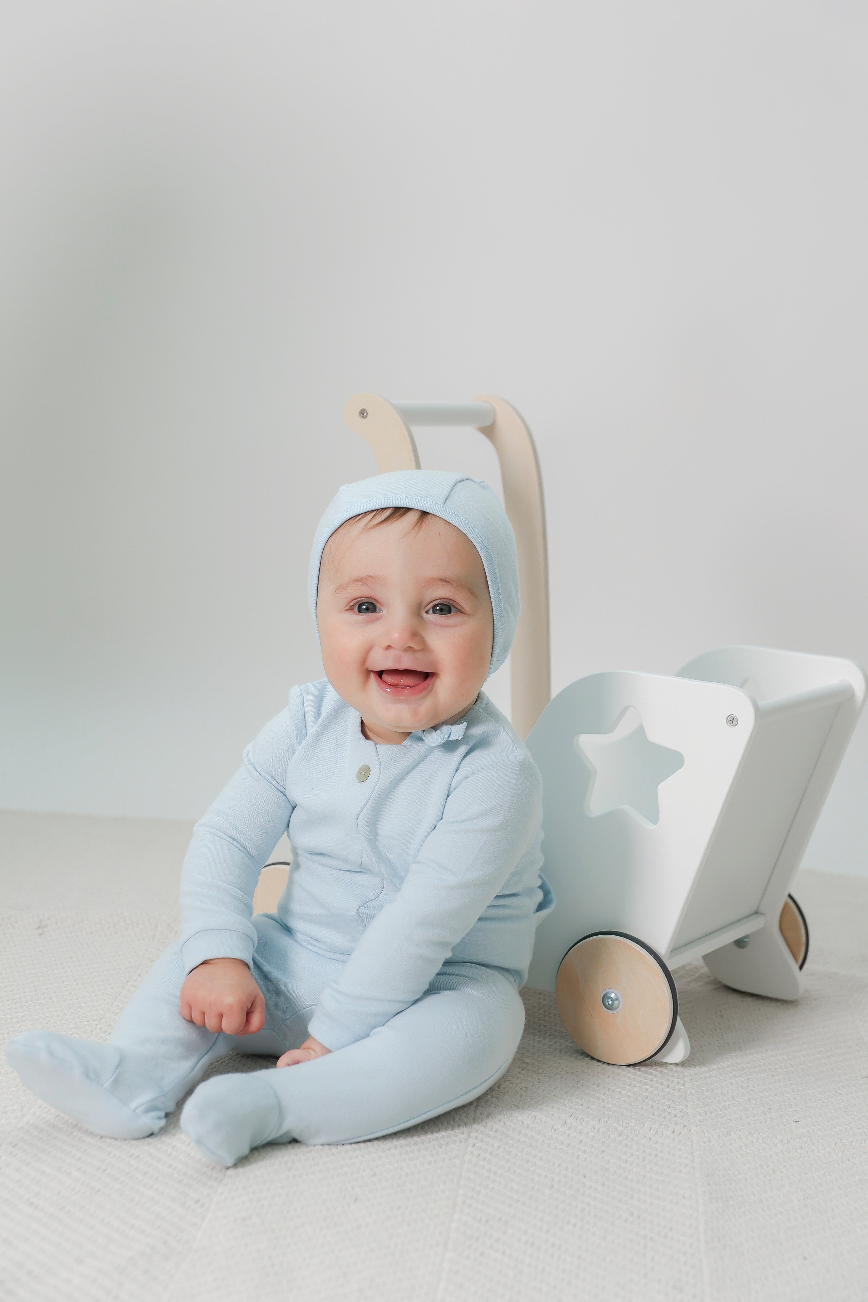 Cotton Scallop Onesie
