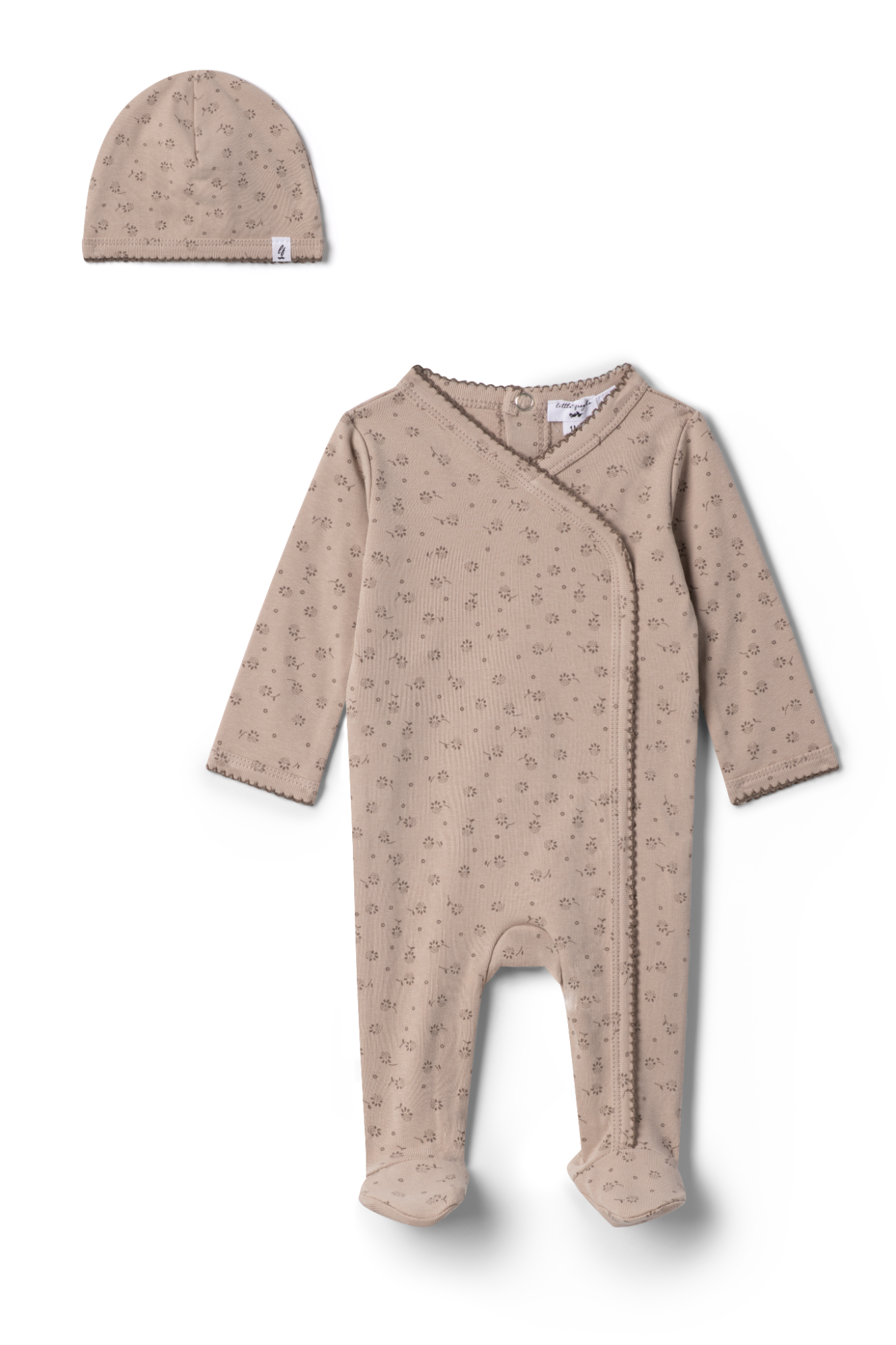 Cotton Floral Onesie