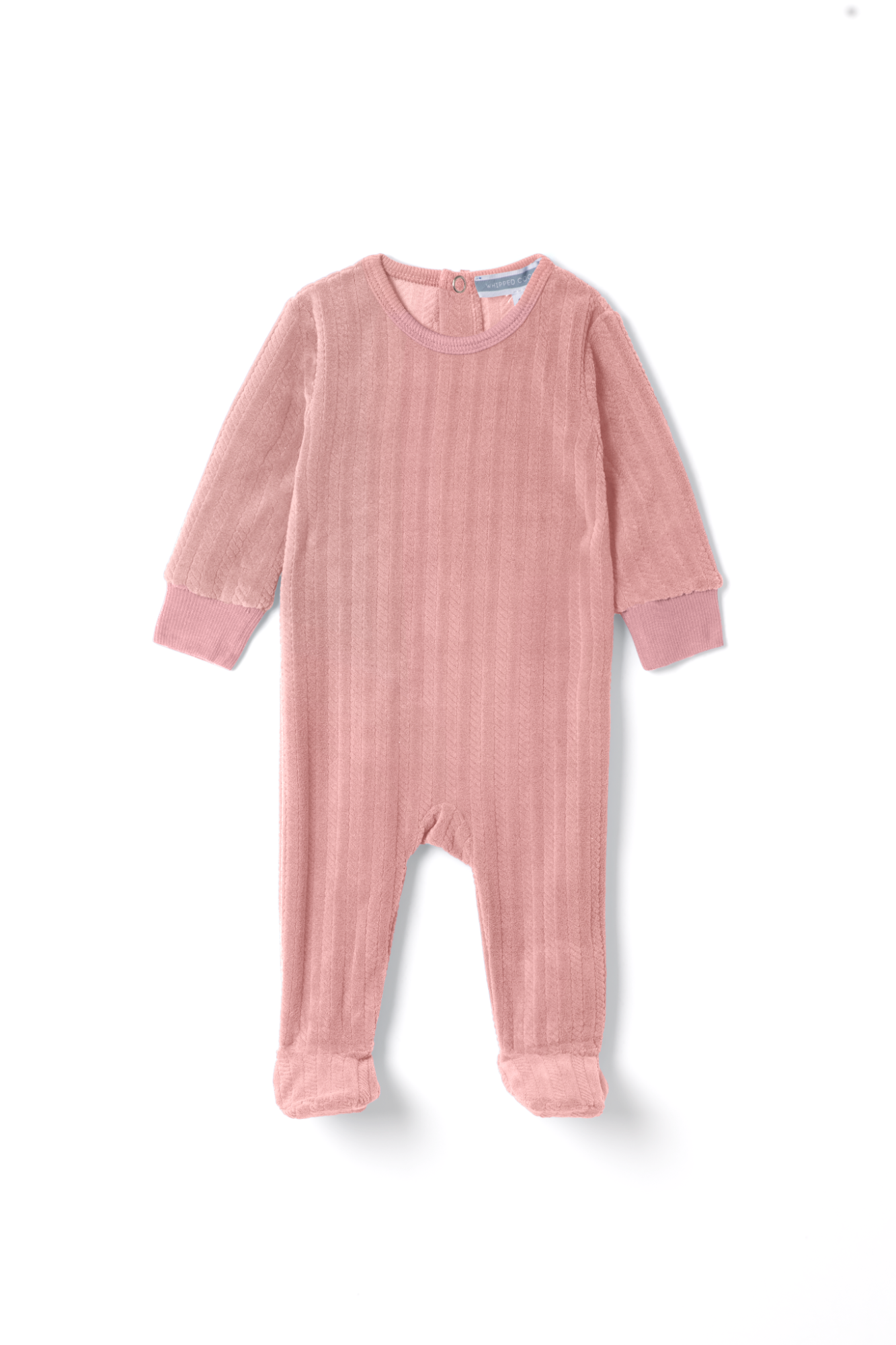 Braided Velour Onesie