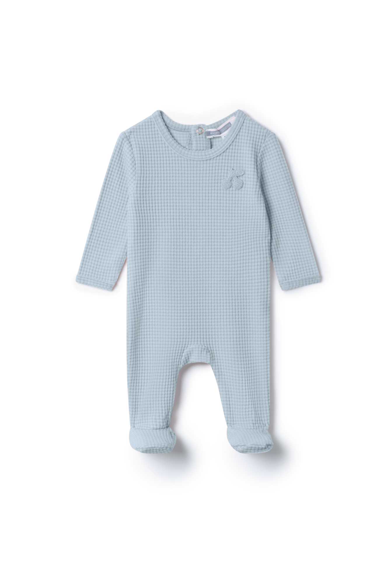 Stripped Hook Stitch Applique Onesie