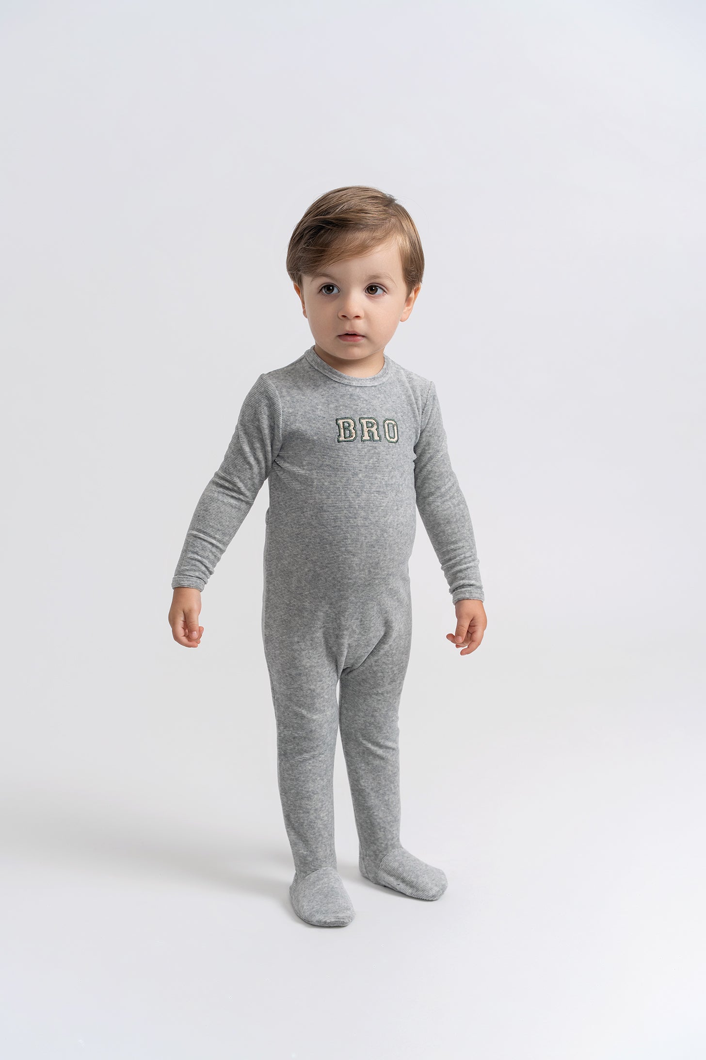 Bro Applique Onesie