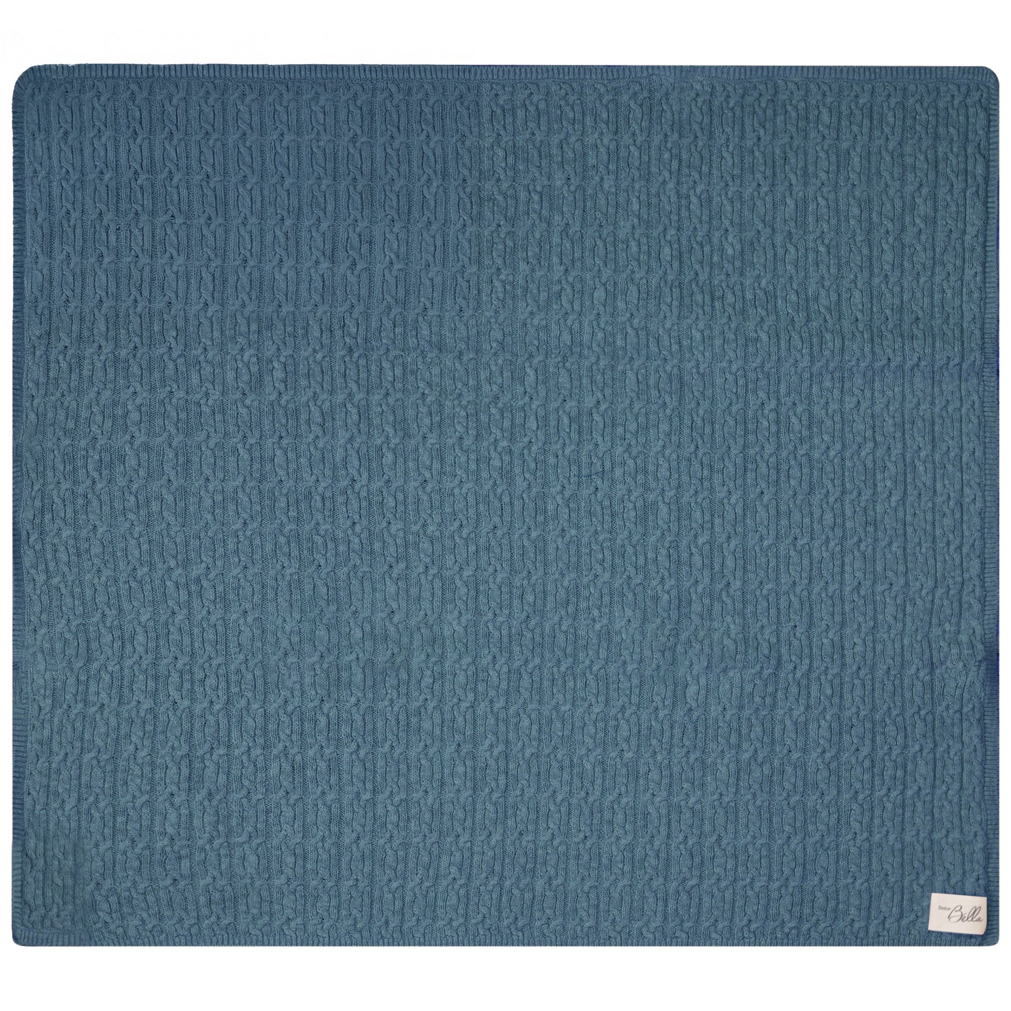 Mix Cable Knit Blanket