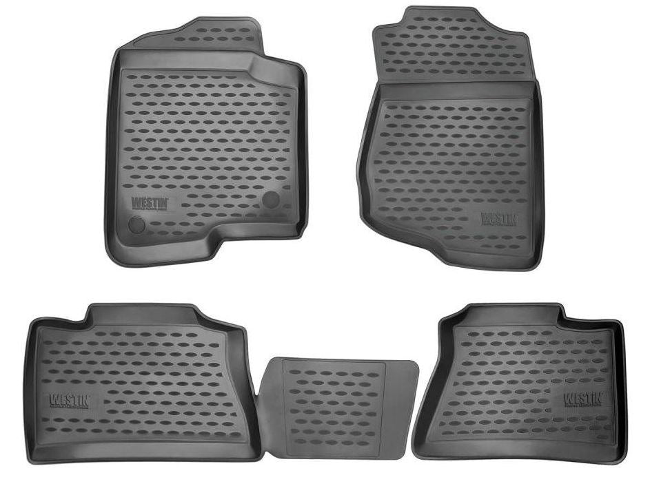 Westin 2015-2017 Chevrolet Tahoe Profile Floor Liners 4pc - Black