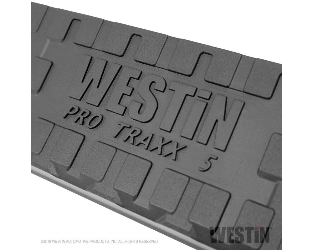 Westin 2009-2014 Ford F-150 SuperCrew PRO TRAXX 5 Oval Nerf Step Bars - Black