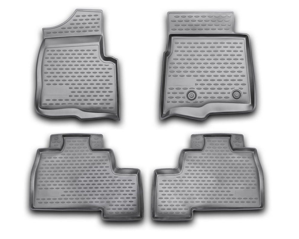 Westin 2009-2014 Ford F150 SuperCrew Profile Floor Liners 4pc - Black