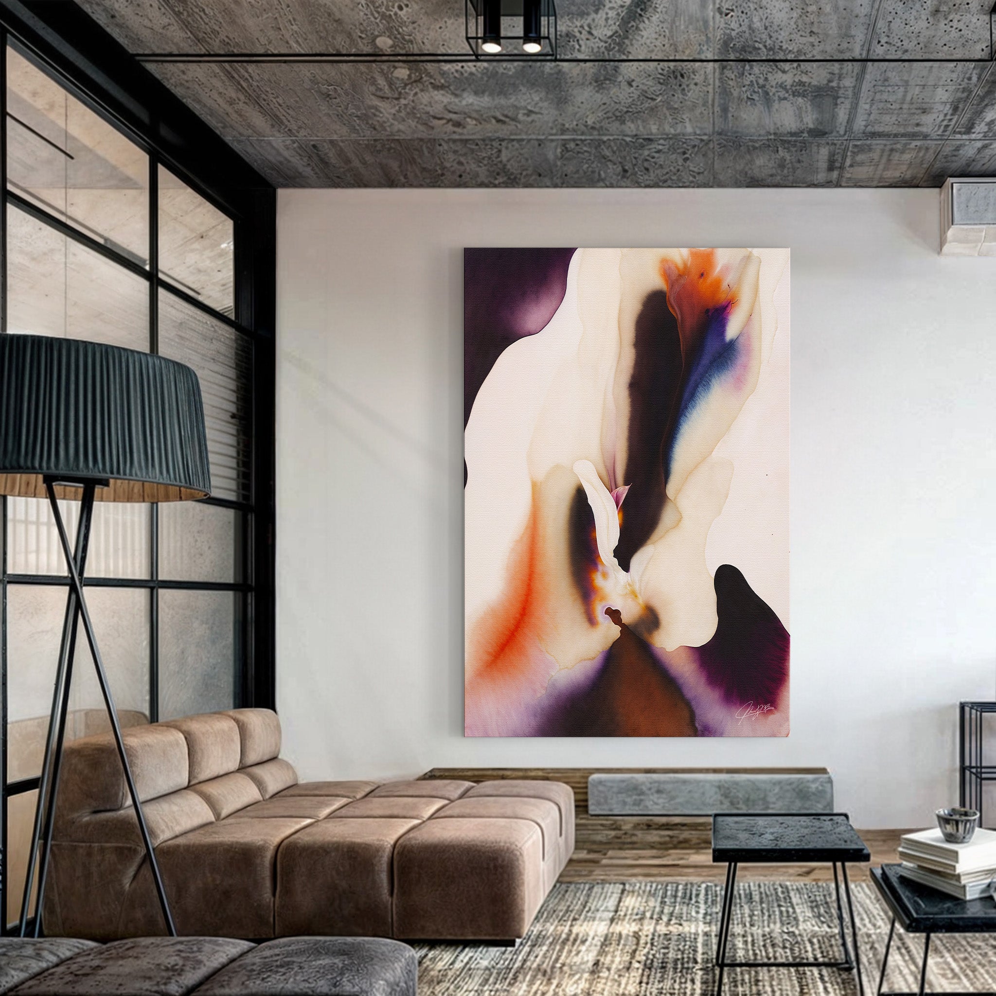 Canvas Print: &amp;quot;Velvet Bloom II&amp;quot;