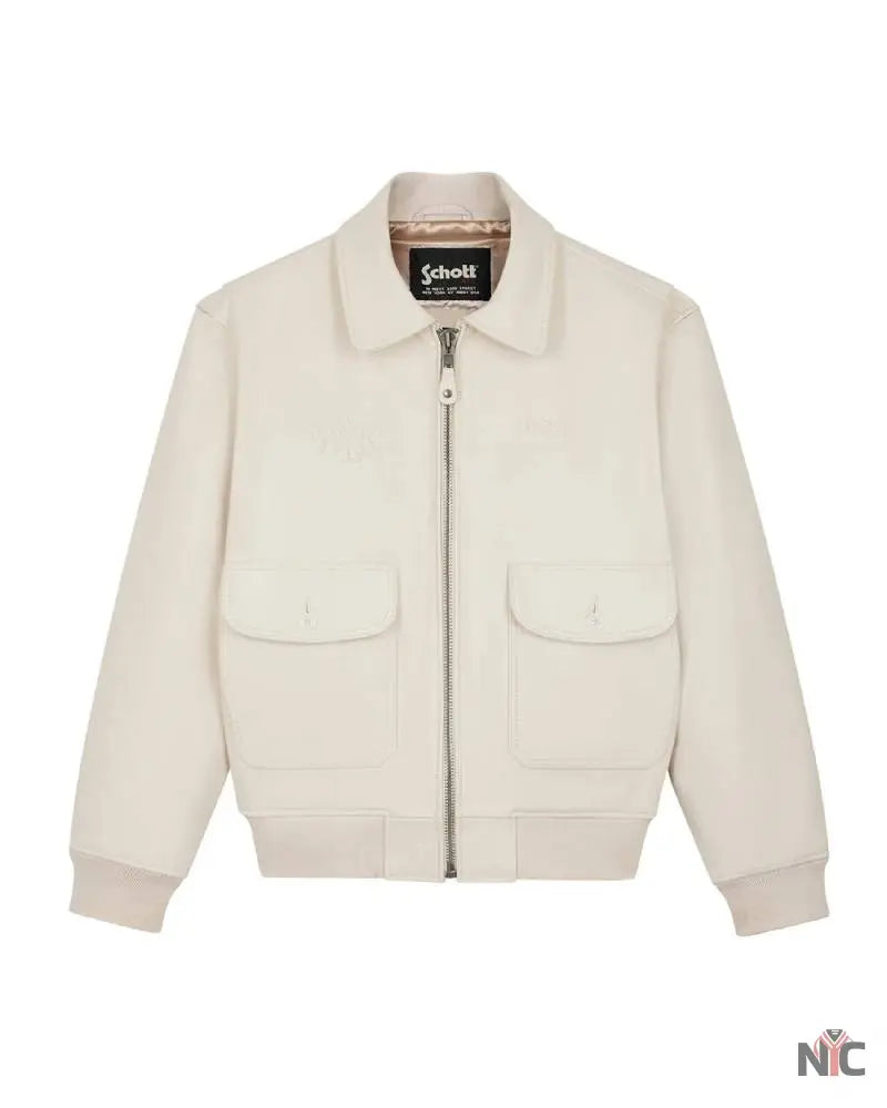 Walk in Paris x Schott NYC Dream Stone Flight Jacket