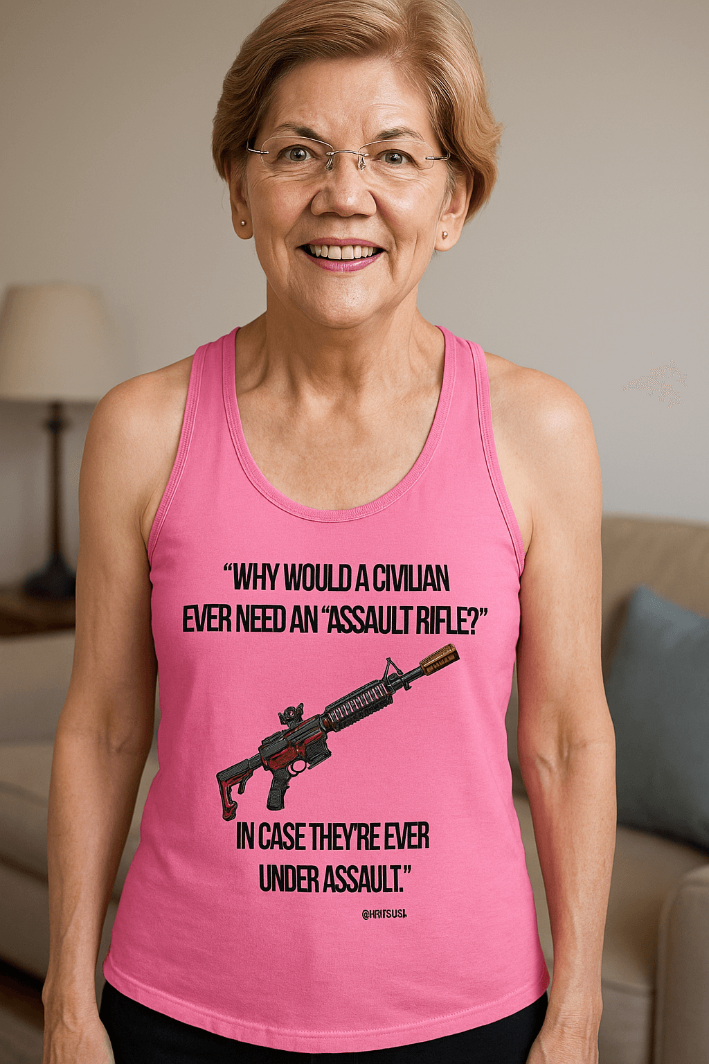 Ladies Assault Rifle T-Shirt