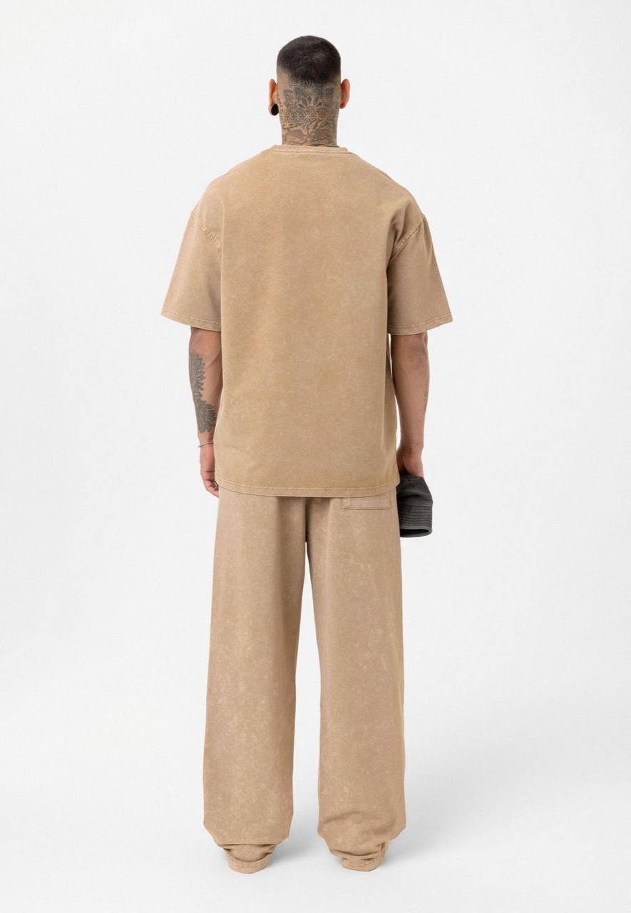 Oversized Washed Tracksuit Set