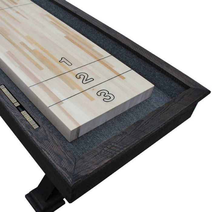 "The Weathered" Shuffleboard Table by Berner Billiards