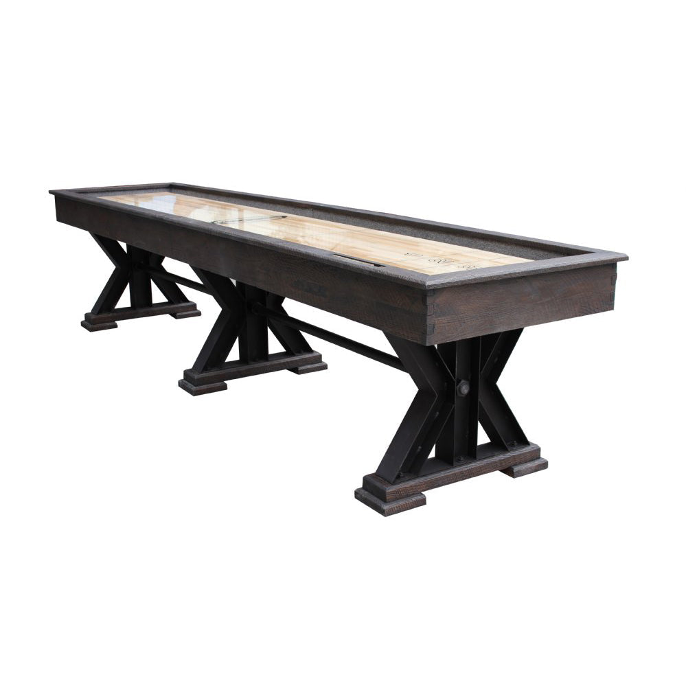 "The Weathered" Shuffleboard Table by Berner Billiards