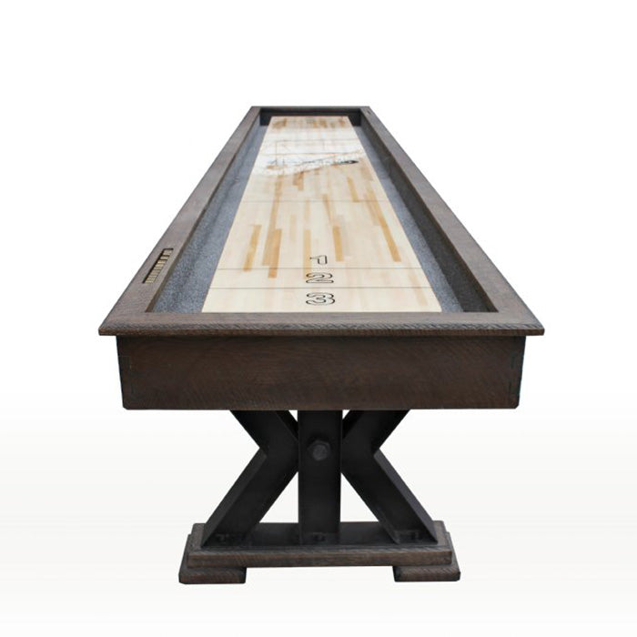 "The Weathered" Shuffleboard Table by Berner Billiards