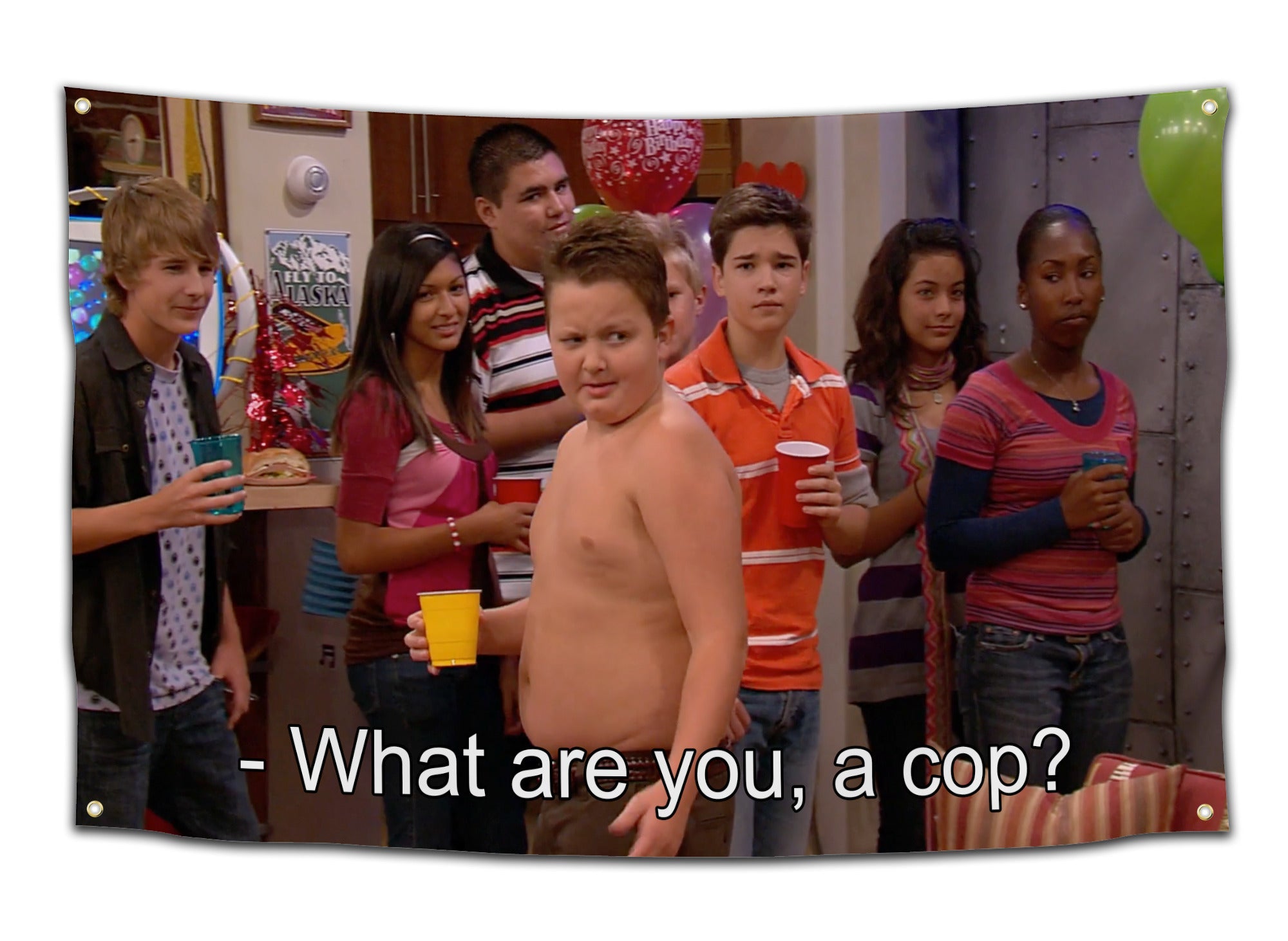 What are you, a cop?