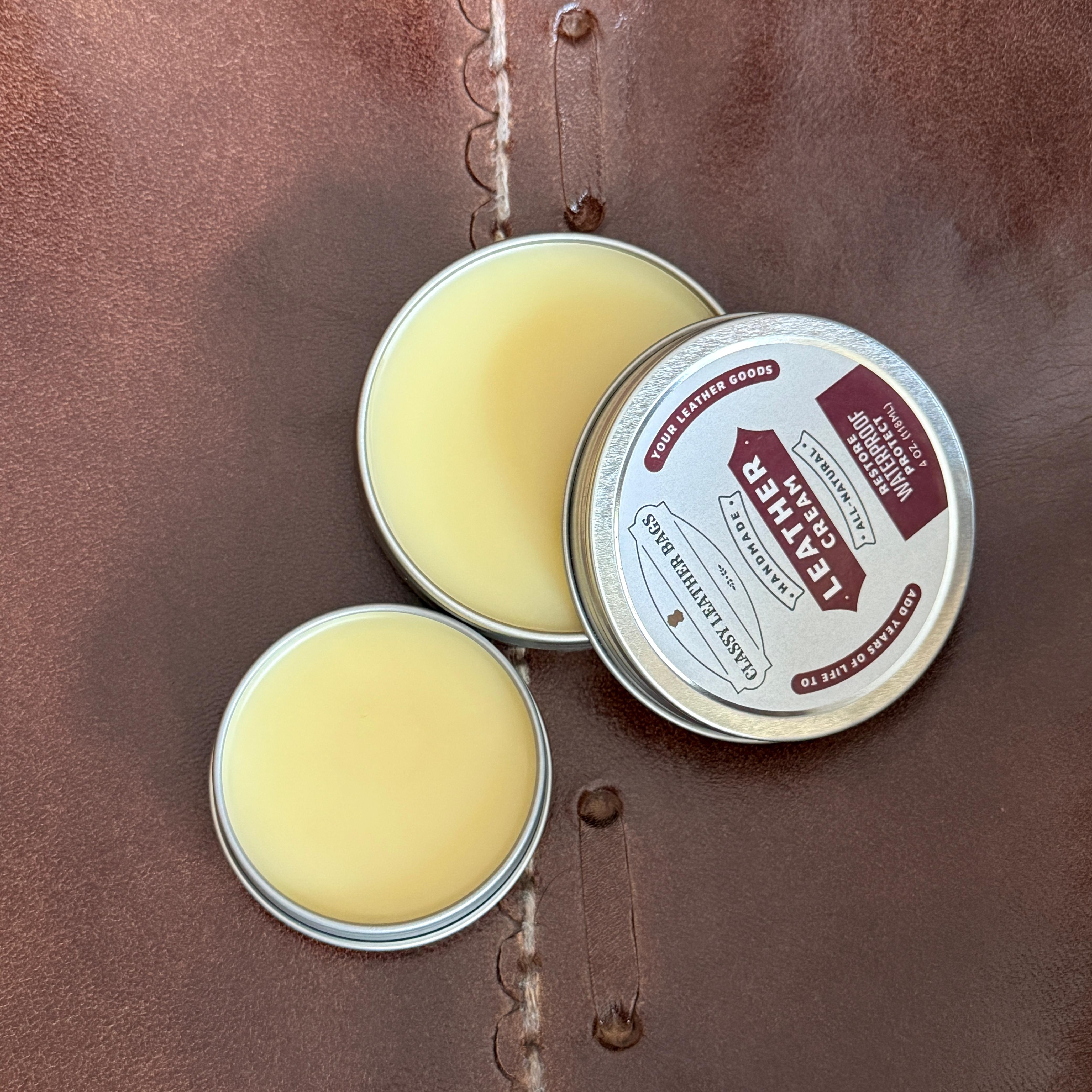 Leather Cream - Restore, Waterproof &amp;amp; Protect Leather