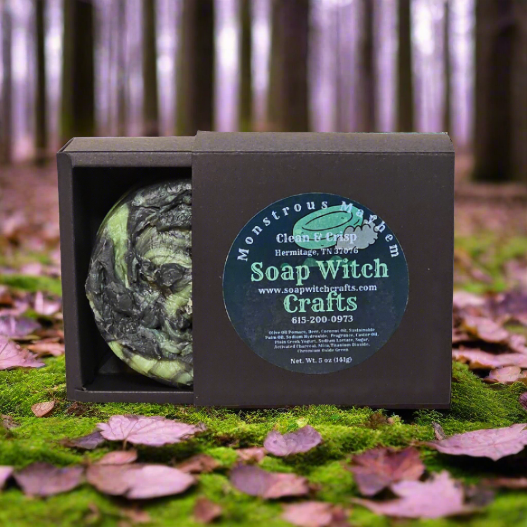 Monstrous Mayhem Beer Soap - Crisp &amp;amp; Clean