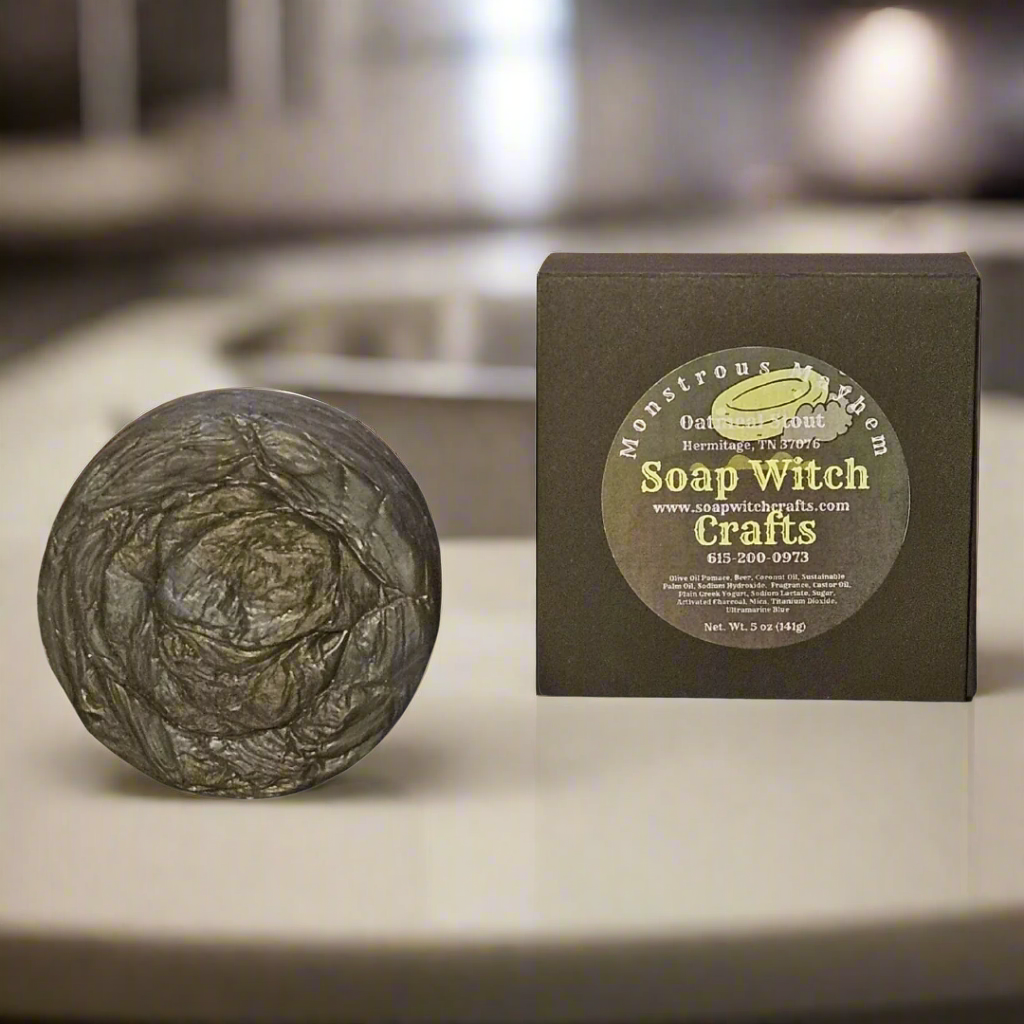 Monstrous Mayhem Beer Soap - Oatmeal Stout