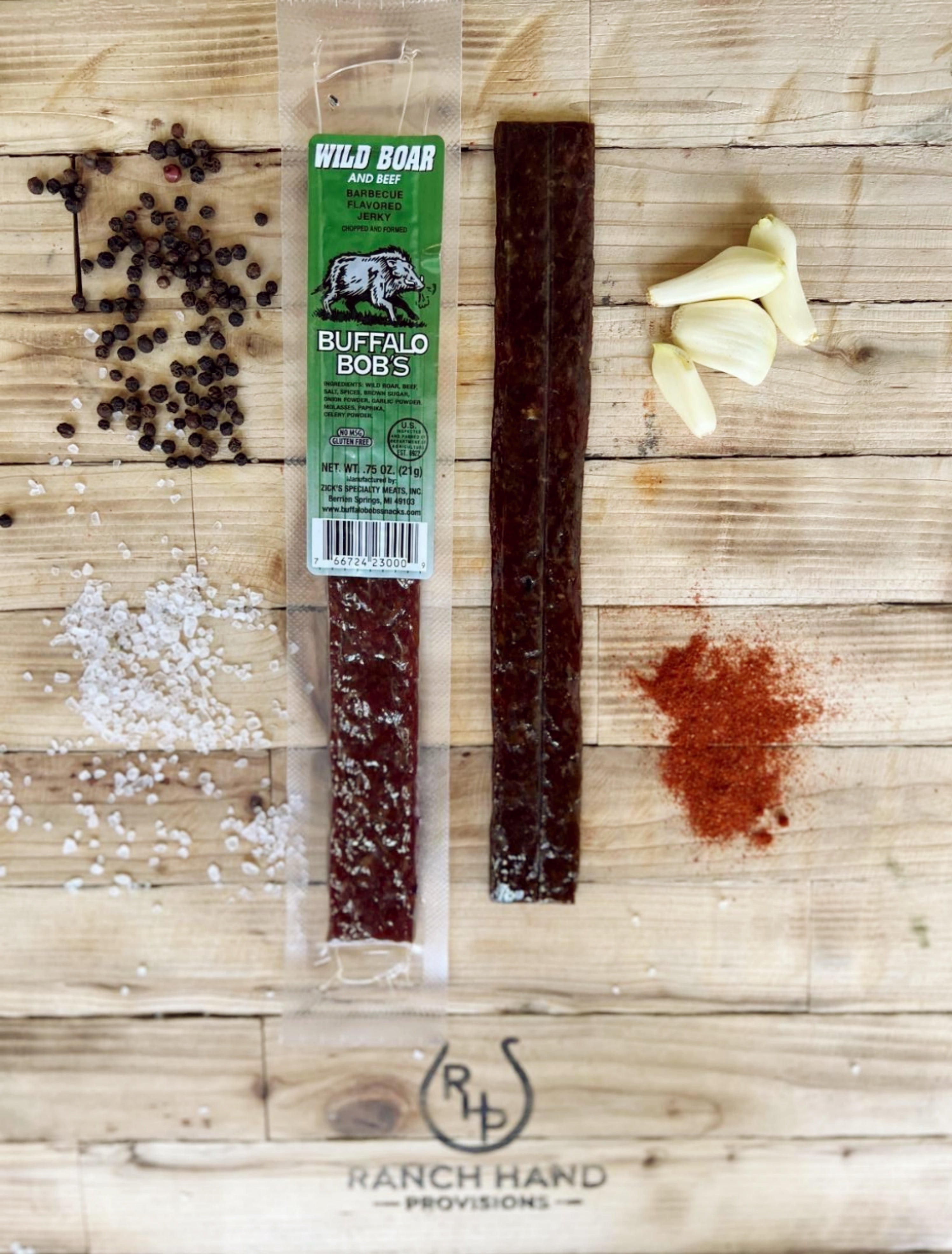 Wild Boar Jerky (BBQ-flavor)