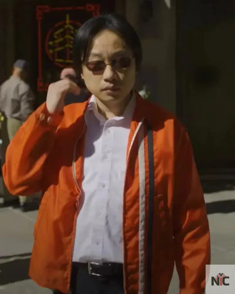 Willis Wu Interior Chinatown Orange Jacket
