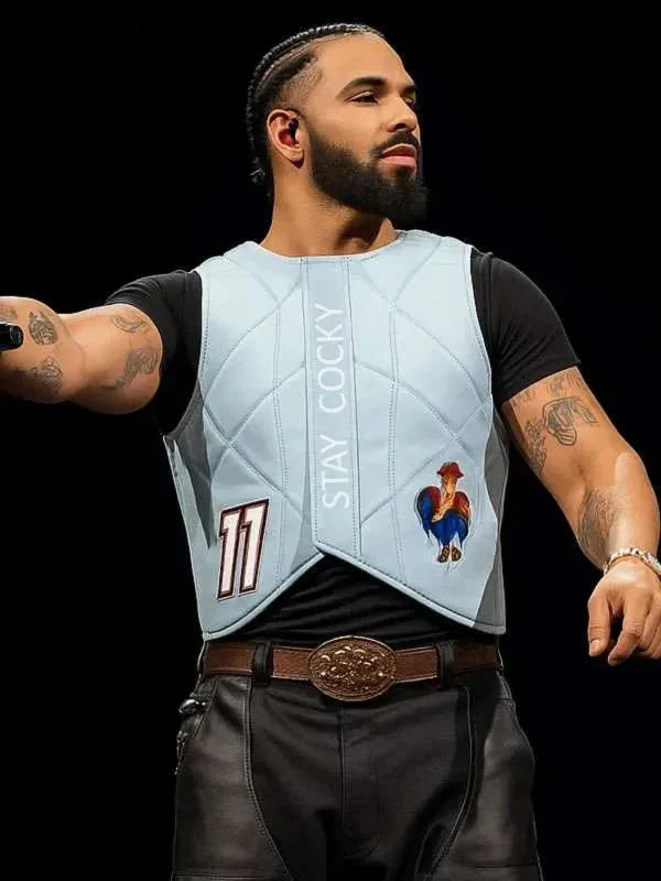 Wireless Festival 2025 Drake Stay Cocky Vest