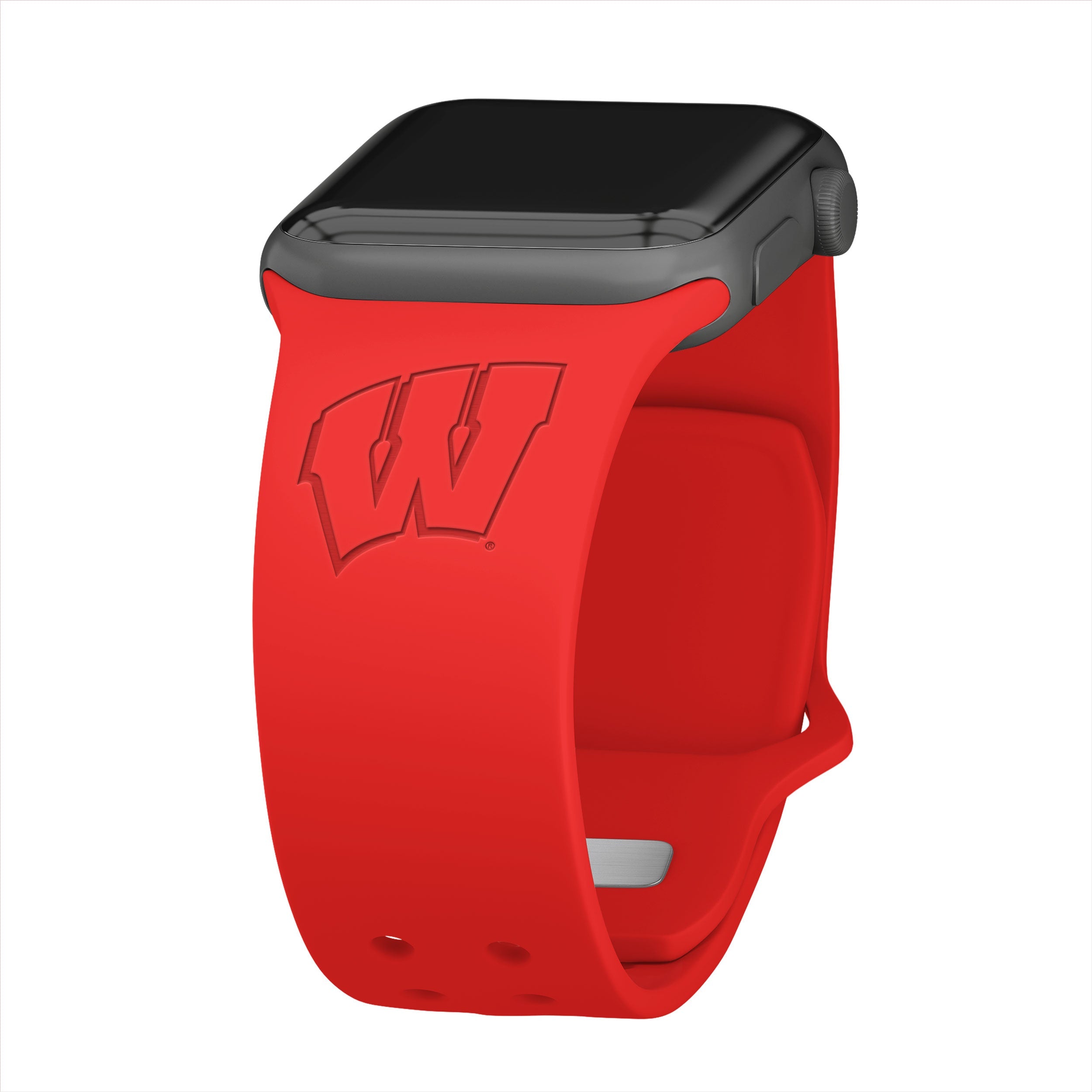Wisconsin Badgers Engraved Apple Watch Band