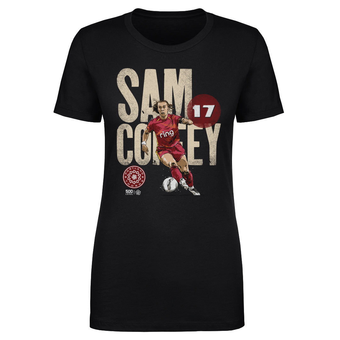 Sam Coffey Portland Thorns FC Bold WHT