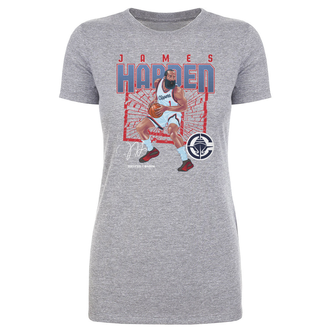 James Harden Los Angeles Clippers Shattered WHT