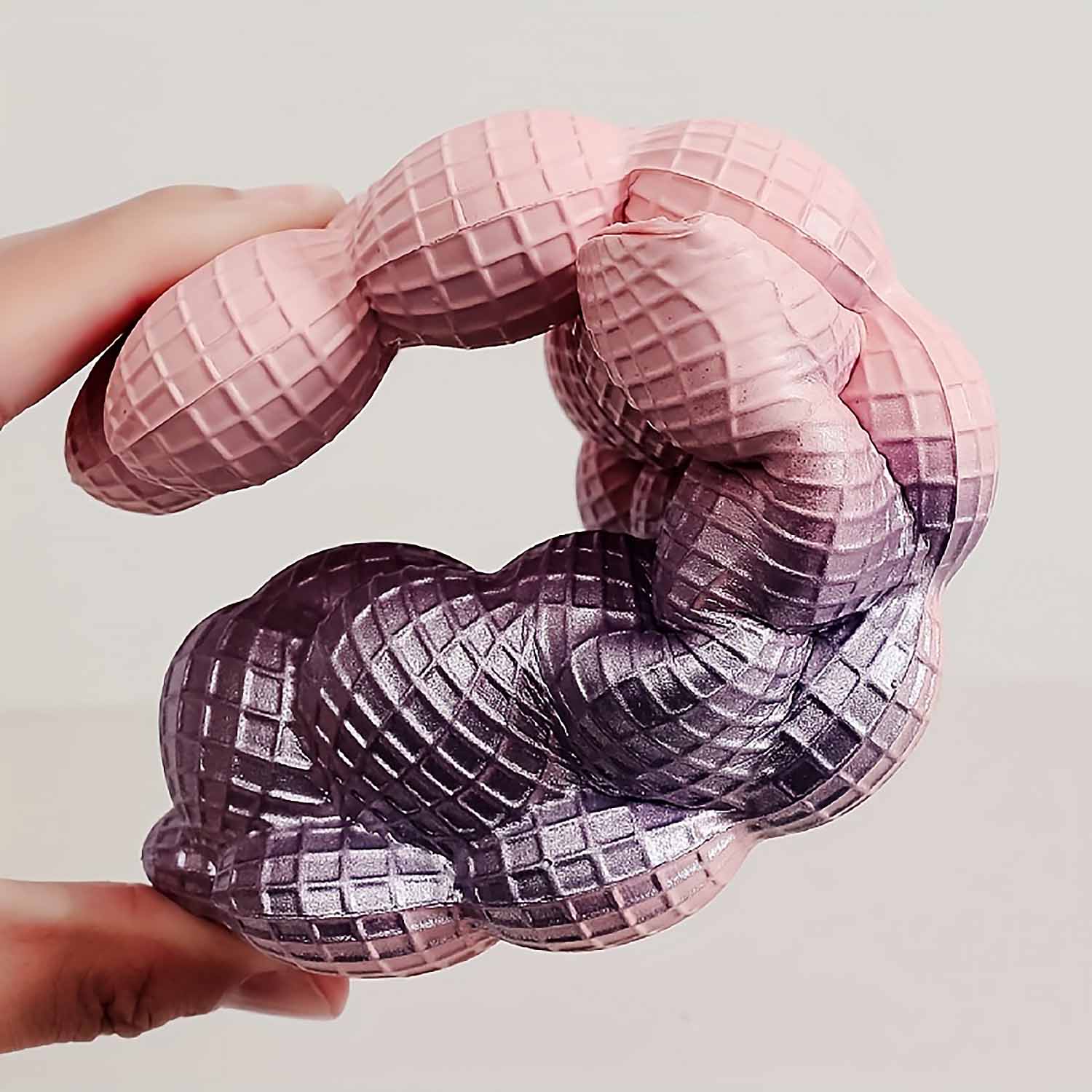 Women&#39;s Ombre Color Bubble Slides Slippers | ZAKAPOP