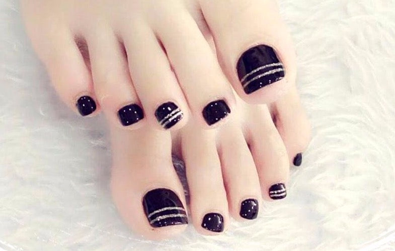 Kids &amp;amp; Toes - Thin Silver Line