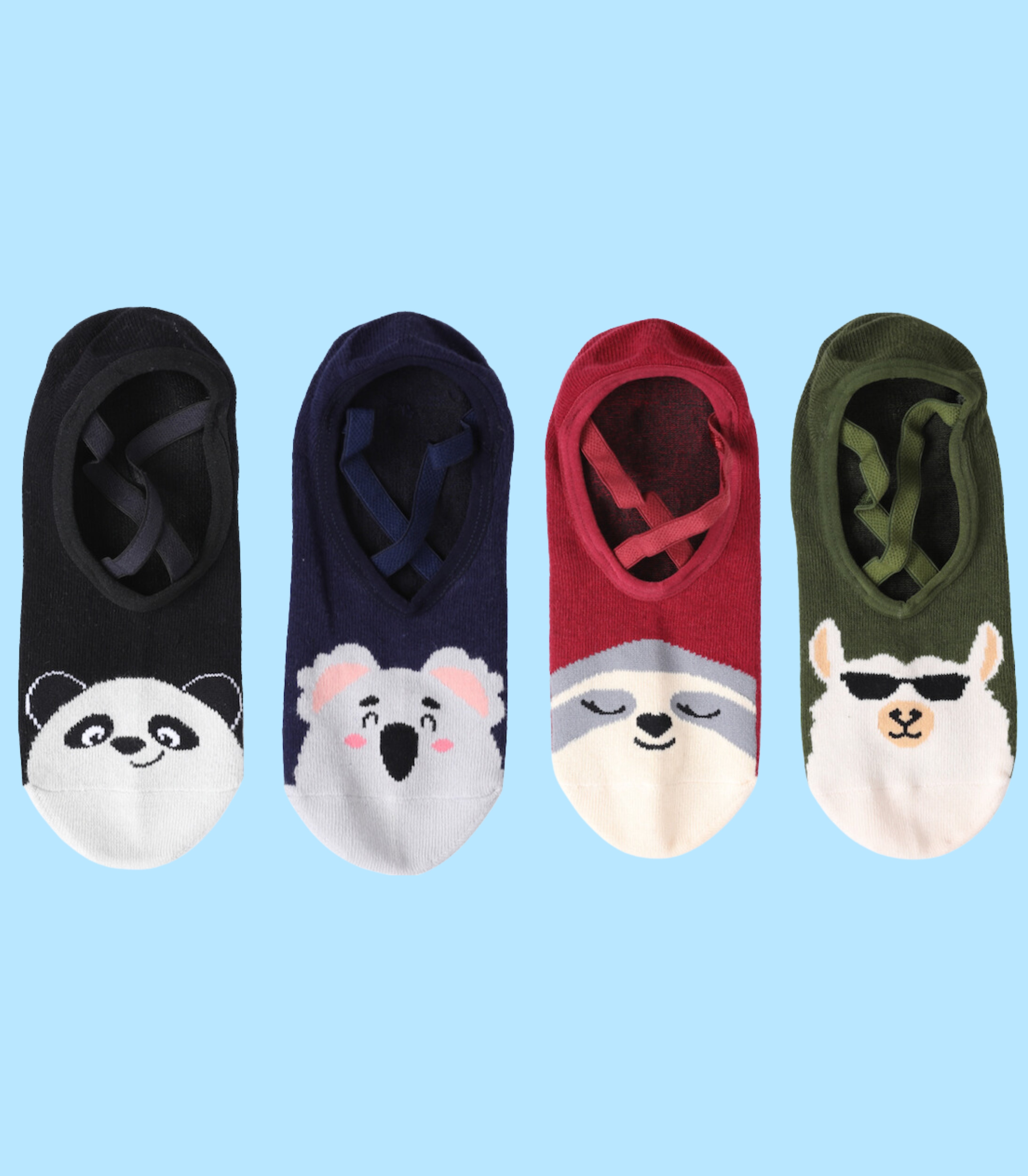 Non-Slip Women&amp;#39;s Hospital Socks (Animals)