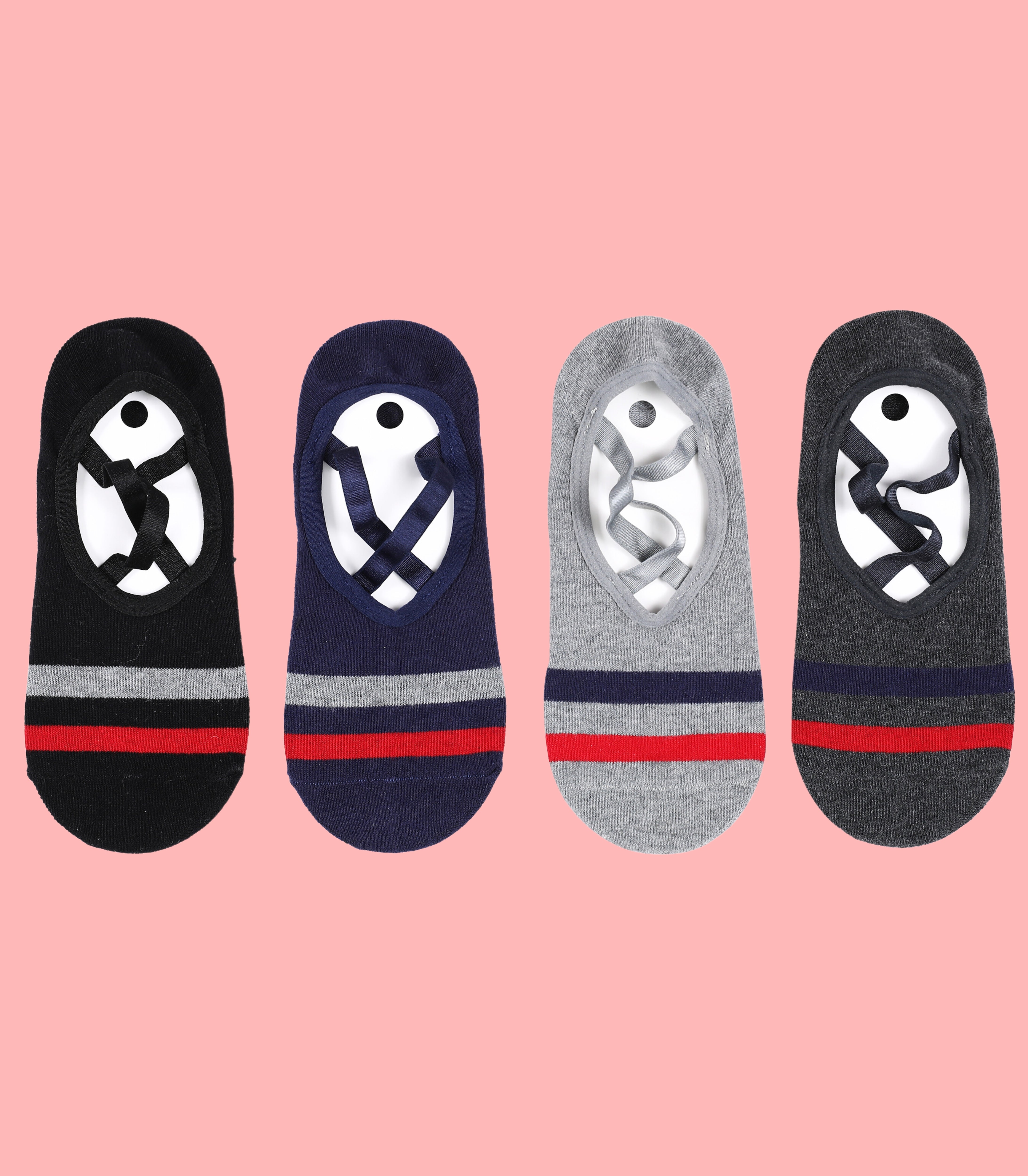 Non-Slip Women&amp;#39;s Hospital Socks (Stripes)