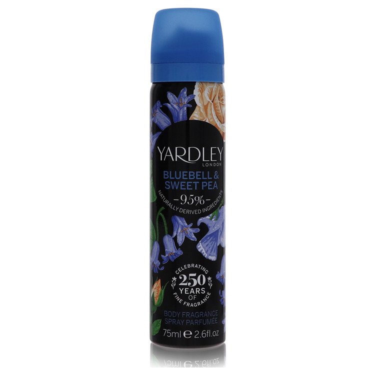 Yardley Bluebell &amp;amp; Sweet Pea by Yardley London Body Fragrance Spray 2.6 oz for Women