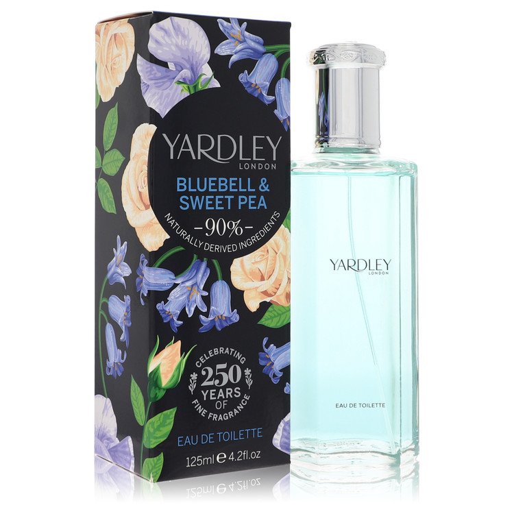 Yardley Bluebell &amp;amp; Sweet Pea by Yardley London Eau De Toilette Spray 4.2 oz for Women