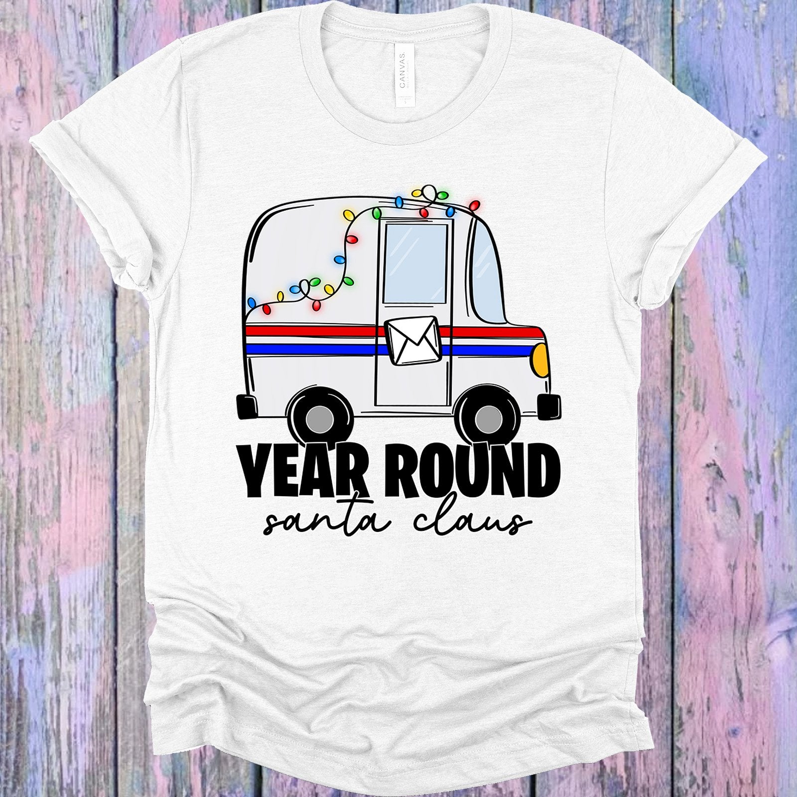 Year Round Santa Claus (USPS) Graphic Tee