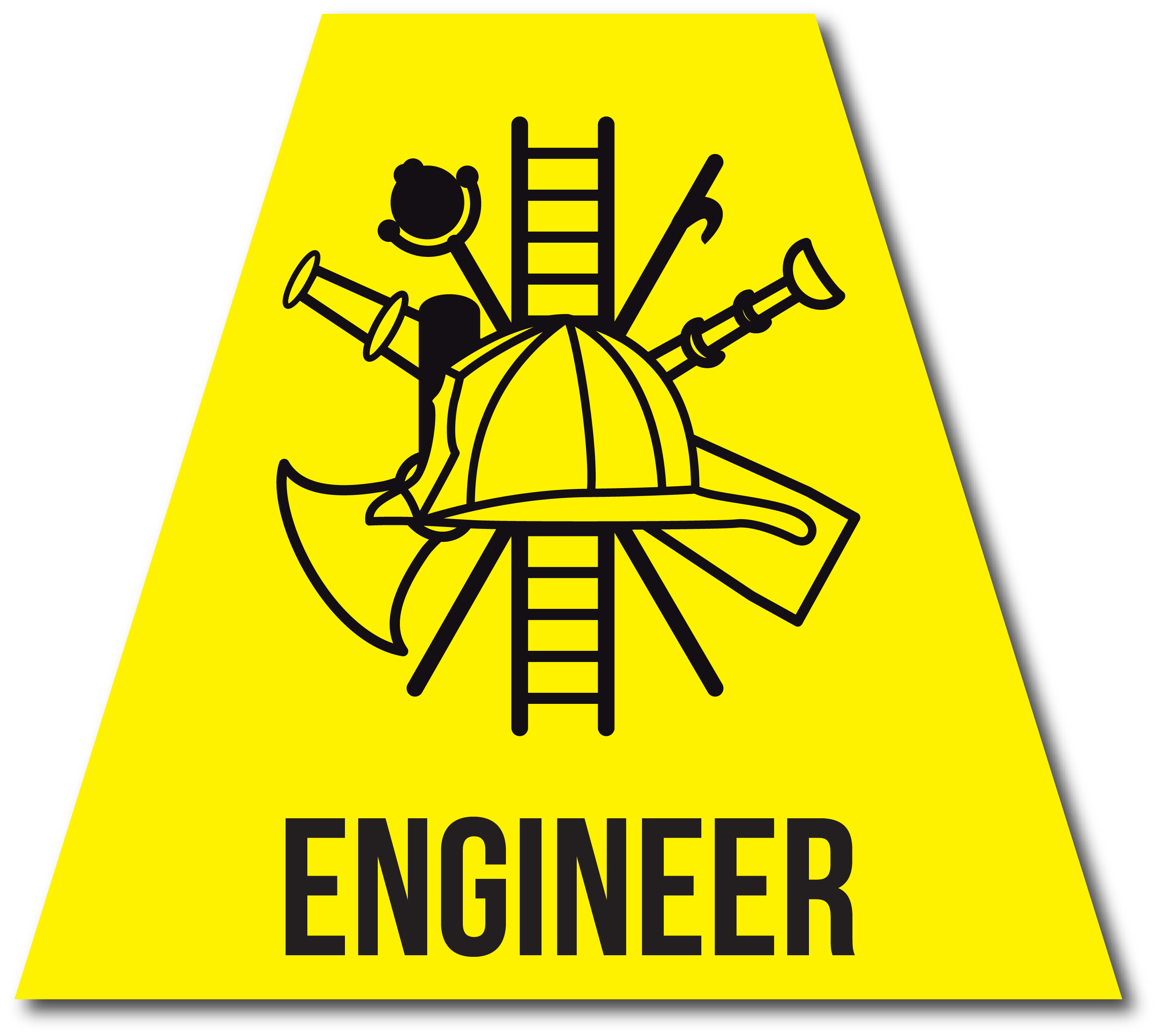 ENGINEER REFLECTIVE HELMET (TET) TETRAHEDRON