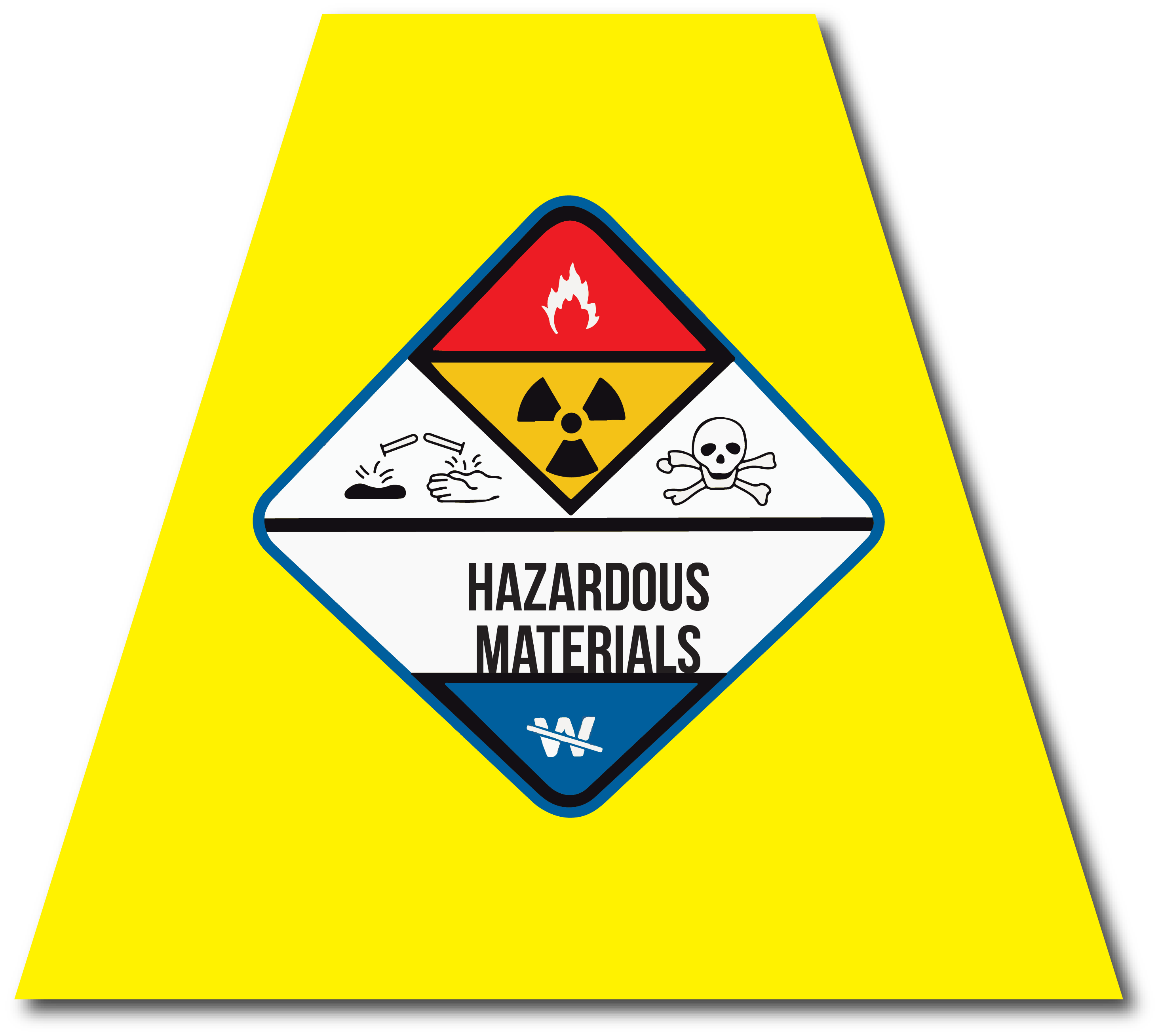 HAZMAT REFLECTIVE HELMET (TET) TETRAHEDRON