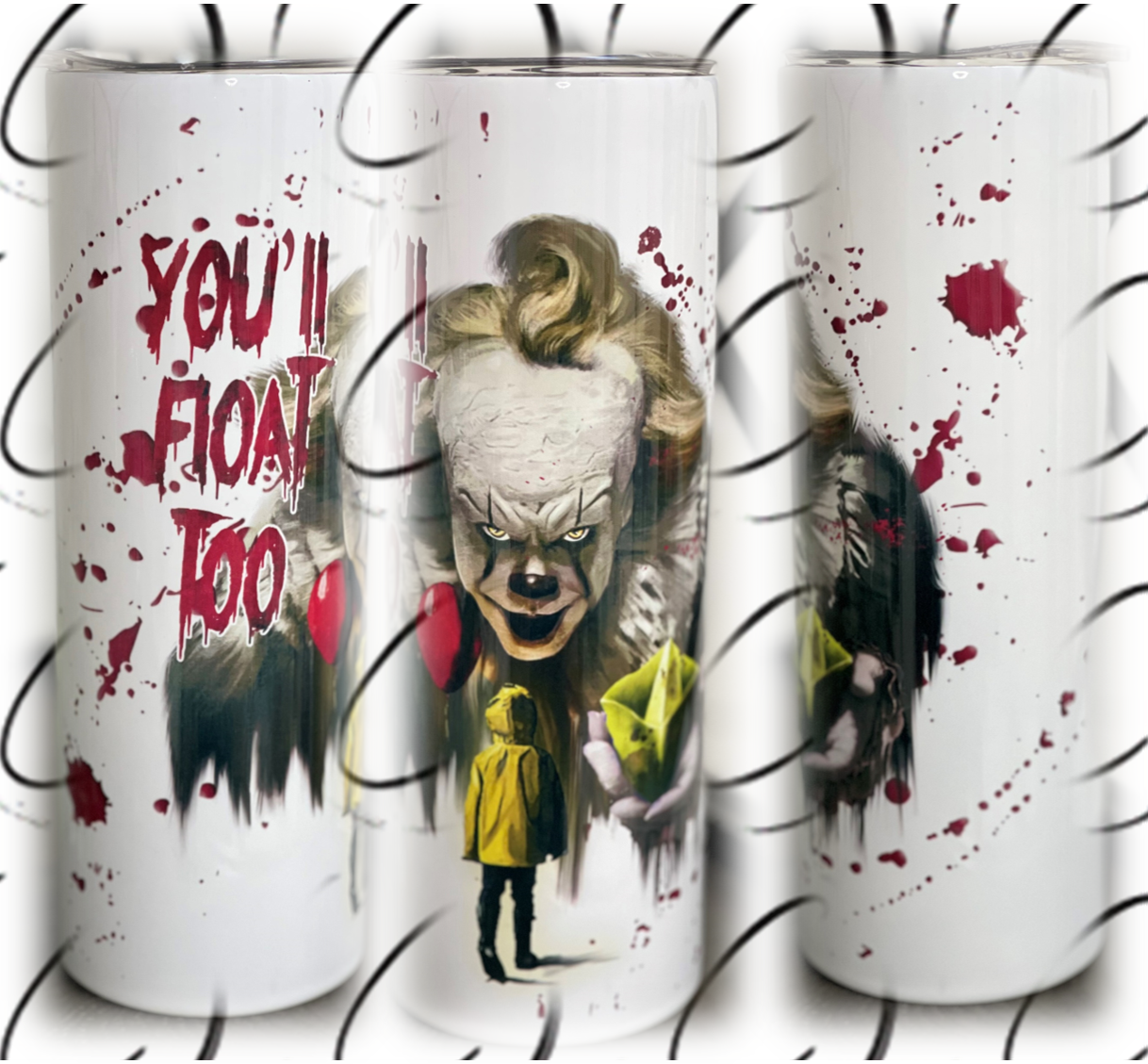 You&amp;#39;ll Float Too 20oz Skinny Tumbler