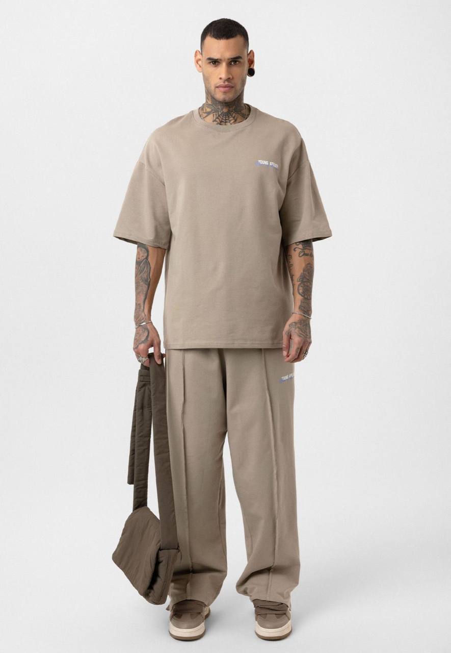 Young Atelier Oversized T-Shirt &amp; Tracksuit Set