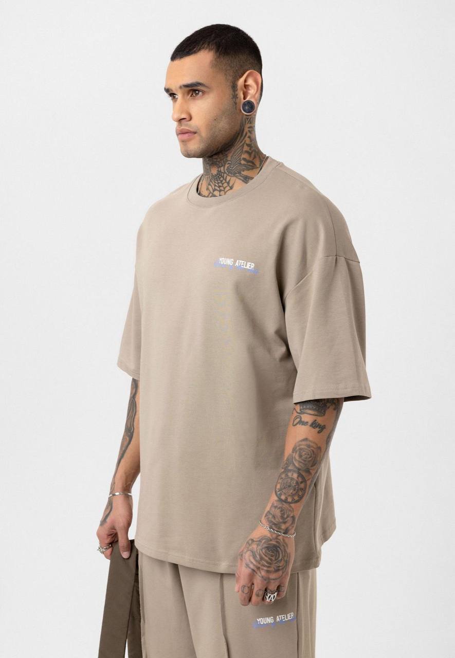 Young Atelier Oversized T-Shirt &amp; Tracksuit Set