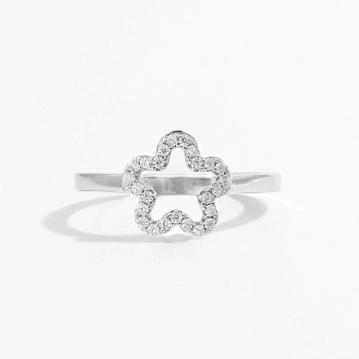 Trendsi just arrived - Zircon sparkle sterling silver ring