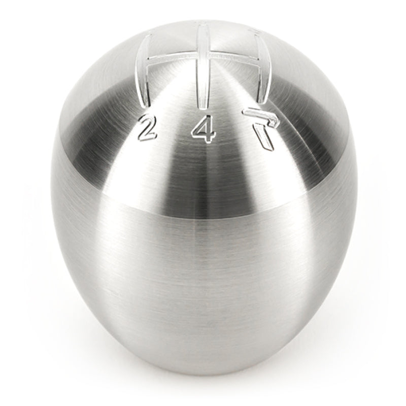 RACESENG SLAMMER SHIFT KNOB (GATE 4 ENGRAVING) M12X1.75MM ADAPTER - BRUSHED