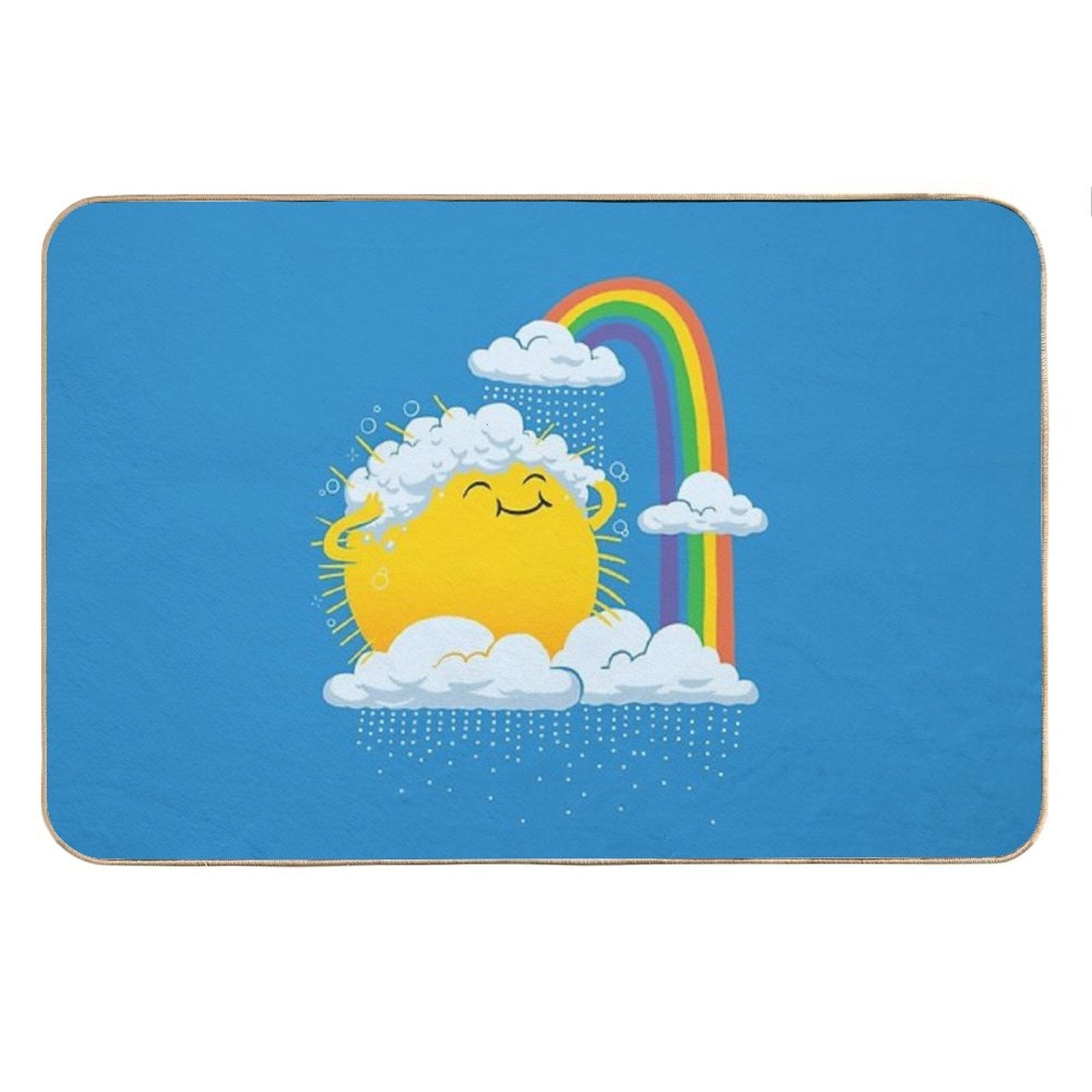 Rainy Day Bath Mat