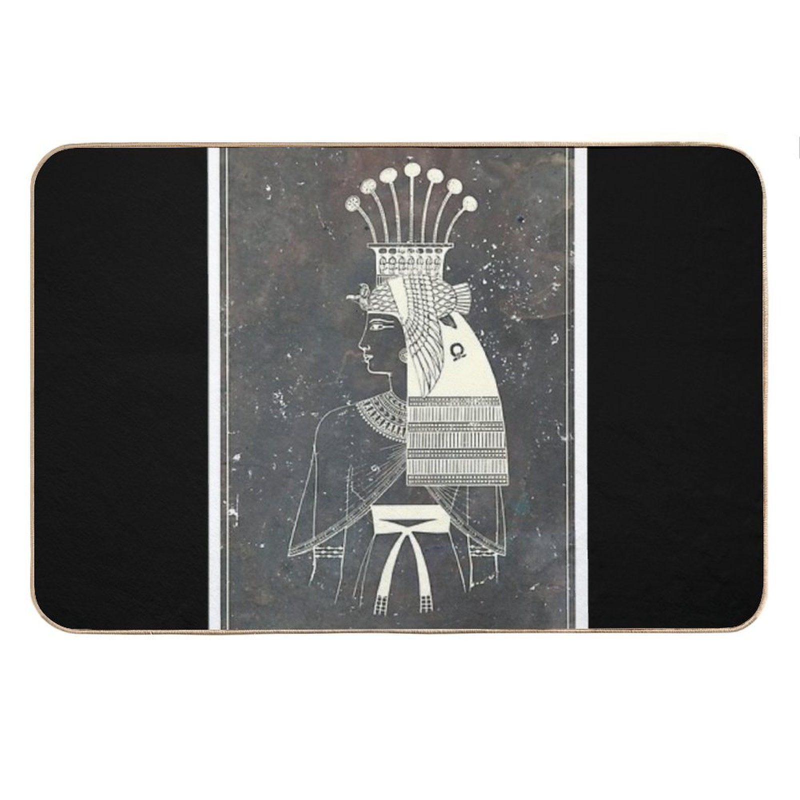 Ancient Egyptian Pattern Bath Mat