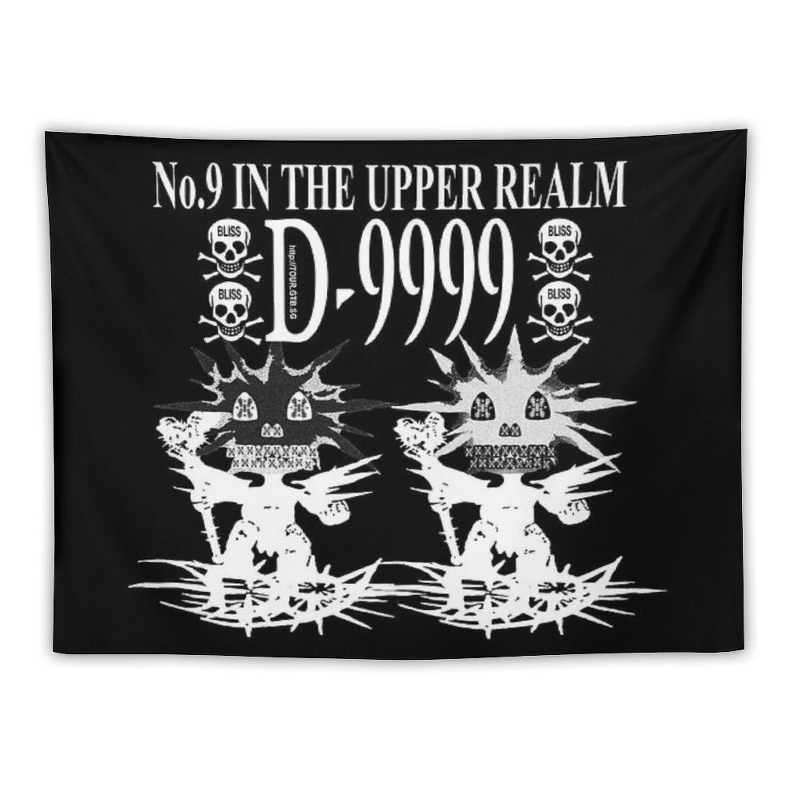 Drain Gang No.9 IN THE UPPER REALM INV Tapestry
