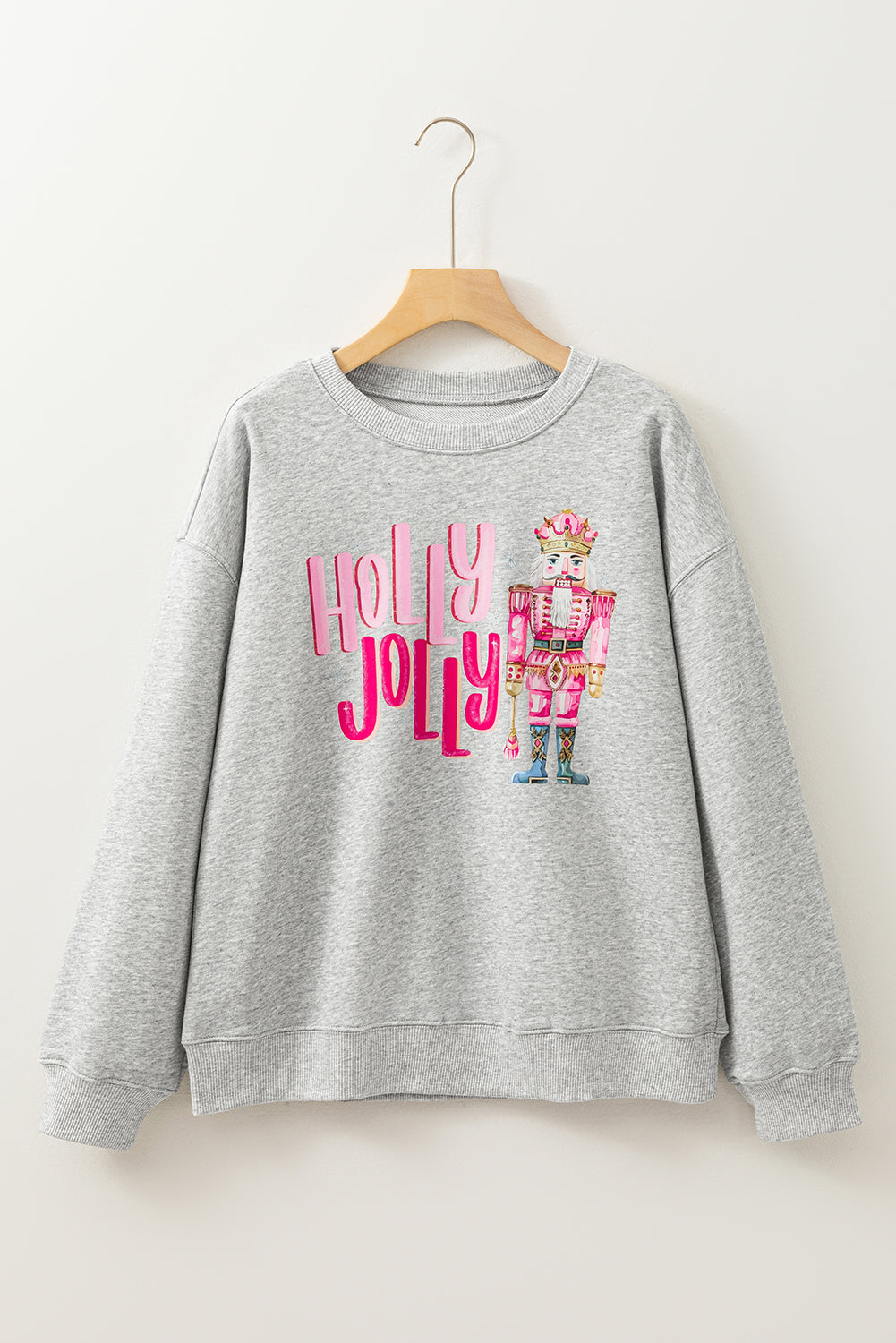 Emma Nutcracker Print Christmas Sweatshirt